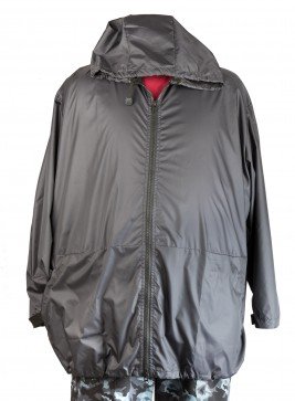 Куртка-ветровка большого размера-дождевик из полиэстера  легкая